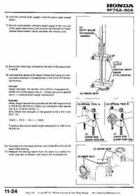 Honda BF75A BF90A Outboard Motors Shop Manual., Page 316