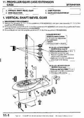 Honda BF75A BF90A Outboard Motors Shop Manual., Page 331