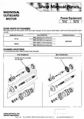 Honda BF75A BF90A Outboard Motors Shop Manual., Page 342