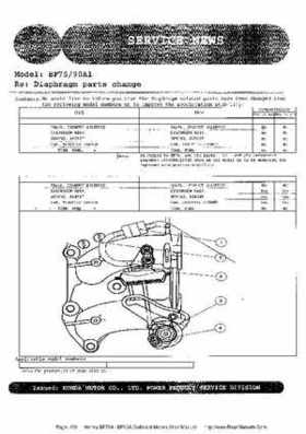 Honda BF75A BF90A Outboard Motors Shop Manual., Page 350