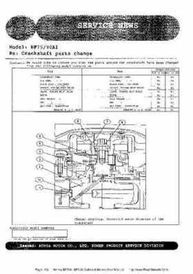 Honda BF75A BF90A Outboard Motors Shop Manual., Page 352
