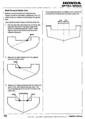 Honda BF75A BF90A Outboard Motors Shop Manual., Page 364