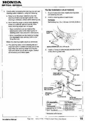 Honda BF75A BF90A Outboard Motors Shop Manual., Page 369