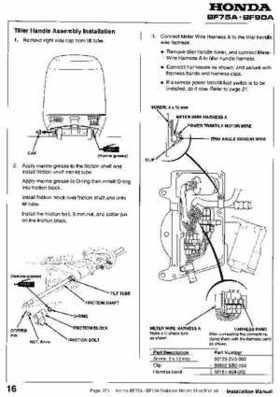 Honda BF75A BF90A Outboard Motors Shop Manual., Page 370
