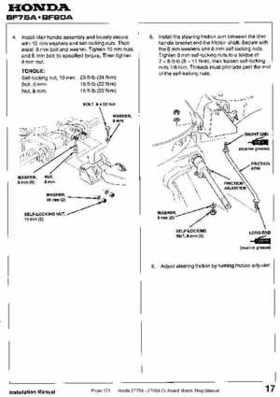 Honda BF75A BF90A Outboard Motors Shop Manual., Page 371