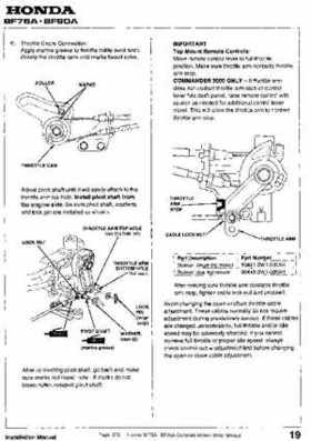 Honda BF75A BF90A Outboard Motors Shop Manual., Page 373