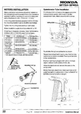 Honda BF75A BF90A Outboard Motors Shop Manual., Page 376