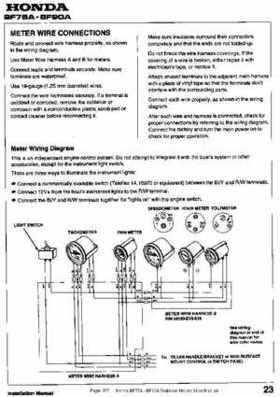 Honda BF75A BF90A Outboard Motors Shop Manual., Page 377