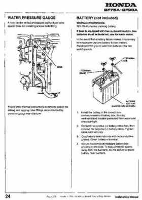 Honda BF75A BF90A Outboard Motors Shop Manual., Page 378