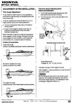 Honda BF75A BF90A Outboard Motors Shop Manual., Page 383