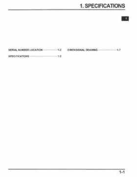 Honda BF75DK3 BF90DK4 Outboards Shop Service Manual, 2014, Page 9