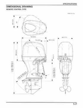 Honda BF75DK3 BF90DK4 Outboards Shop Service Manual, 2014, Page 15