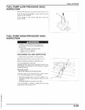 Honda BF75DK3 BF90DK4 Outboards Shop Service Manual, 2014, Page 236