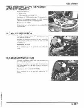 Honda BF75DK3 BF90DK4 Outboards Shop Service Manual, 2014, Page 244