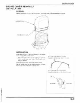 Honda BF75DK3 BF90DK4 Outboards Shop Service Manual, 2014, Page 248