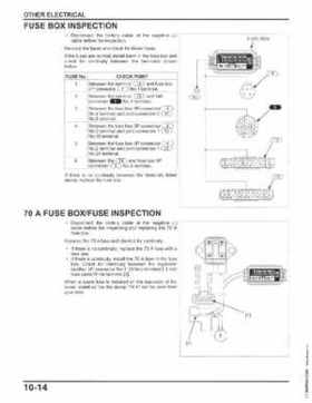 Honda BF75DK3 BF90DK4 Outboards Shop Service Manual, 2014, Page 316