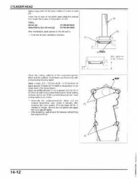 Honda BF75DK3 BF90DK4 Outboards Shop Service Manual, 2014, Page 366