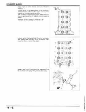 Honda BF75DK3 BF90DK4 Outboards Shop Service Manual, 2014, Page 412