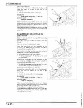 Honda BF75DK3 BF90DK4 Outboards Shop Service Manual, 2014, Page 420
