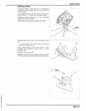 Honda BF75DK3 BF90DK4 Outboards Shop Service Manual, 2014, Page 435