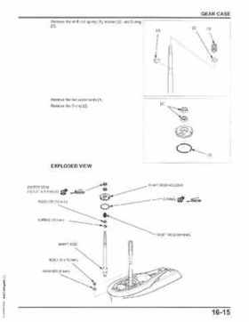Honda BF75DK3 BF90DK4 Outboards Shop Service Manual, 2014, Page 439