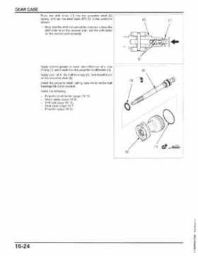 Honda BF75DK3 BF90DK4 Outboards Shop Service Manual, 2014, Page 448