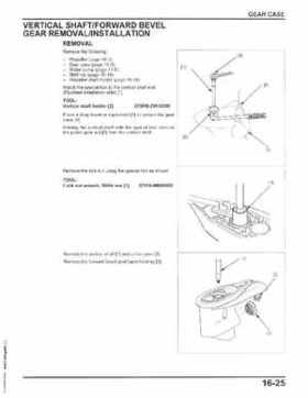 Honda BF75DK3 BF90DK4 Outboards Shop Service Manual, 2014, Page 449