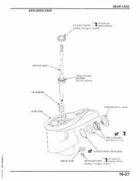 Honda BF75DK3 BF90DK4 Outboards Shop Service Manual, 2014, Page 451