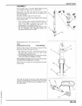 Honda BF75DK3 BF90DK4 Outboards Shop Service Manual, 2014, Page 459