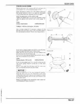 Honda BF75DK3 BF90DK4 Outboards Shop Service Manual, 2014, Page 461