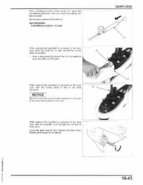 Honda BF75DK3 BF90DK4 Outboards Shop Service Manual, 2014, Page 467