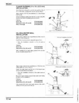 Honda BF75DK3 BF90DK4 Outboards Shop Service Manual, 2014, Page 474