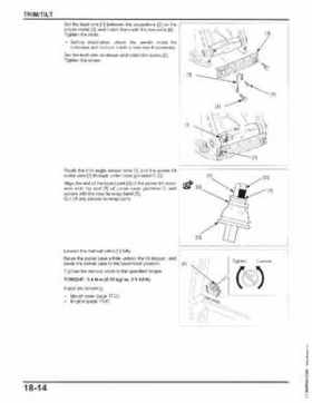 Honda BF75DK3 BF90DK4 Outboards Shop Service Manual, 2014, Page 489