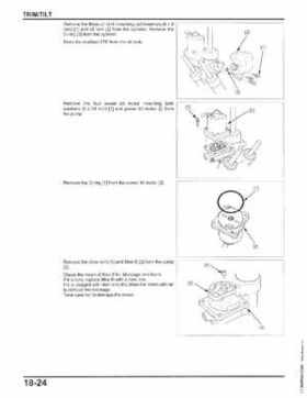 Honda BF75DK3 BF90DK4 Outboards Shop Service Manual, 2014, Page 499