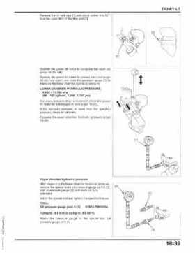 Honda BF75DK3 BF90DK4 Outboards Shop Service Manual, 2014, Page 514