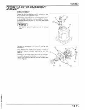 Honda BF75DK3 BF90DK4 Outboards Shop Service Manual, 2014, Page 516