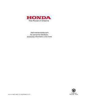 Honda BF75DK3 BF90DK4 Outboards Shop Service Manual, 2014, Page 603