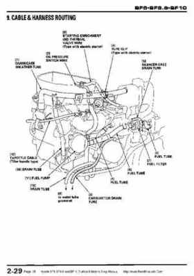 Honda BF8, BF9.9 and BF10 Outboard Motors Shop Manual., Page 35