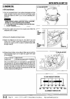 Honda BF8, BF9.9 and BF10 Outboard Motors Shop Manual., Page 50