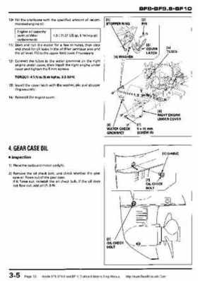 Honda BF8, BF9.9 and BF10 Outboard Motors Shop Manual., Page 53