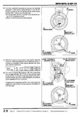 Honda BF8, BF9.9 and BF10 Outboard Motors Shop Manual., Page 57