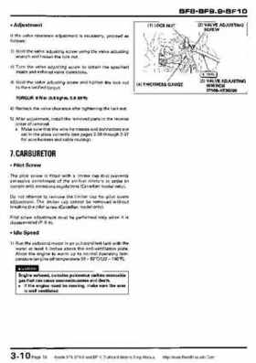 Honda BF8, BF9.9 and BF10 Outboard Motors Shop Manual., Page 58