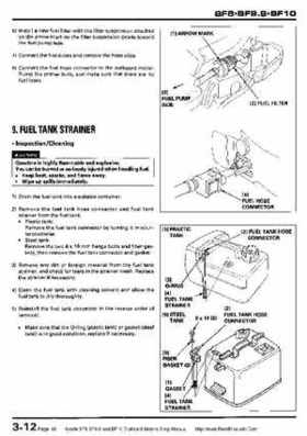 Honda BF8, BF9.9 and BF10 Outboard Motors Shop Manual., Page 60