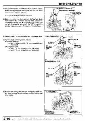 Honda BF8, BF9.9 and BF10 Outboard Motors Shop Manual., Page 64
