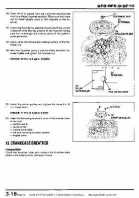 Honda BF8, BF9.9 and BF10 Outboard Motors Shop Manual., Page 66