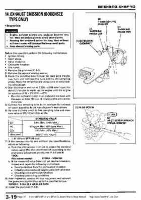 Honda BF8, BF9.9 and BF10 Outboard Motors Shop Manual., Page 67