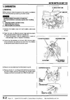 Honda BF8, BF9.9 and BF10 Outboard Motors Shop Manual., Page 101