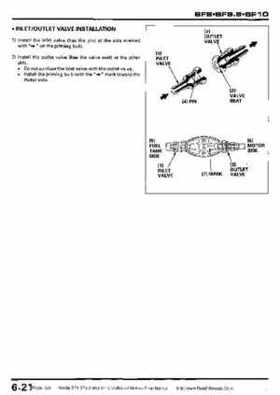 Honda BF8, BF9.9 and BF10 Outboard Motors Shop Manual., Page 120