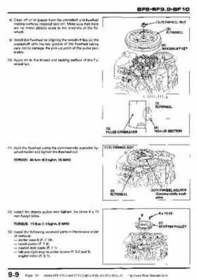 Honda BF8, BF9.9 and BF10 Outboard Motors Shop Manual., Page 150