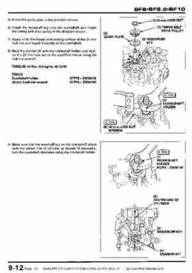 Honda BF8, BF9.9 and BF10 Outboard Motors Shop Manual., Page 153